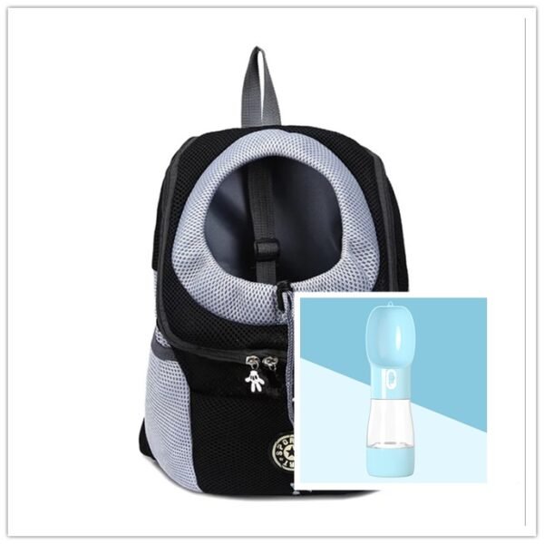 Pet Dog Carrier Carrier For Dogs Backpack Out Double Shoulder Portable Travel Outdoor Carrier Bag Mesh - Image 7