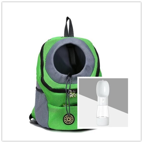 Pet Dog Carrier Carrier For Dogs Backpack Out Double Shoulder Portable Travel Outdoor Carrier Bag Mesh - Image 10