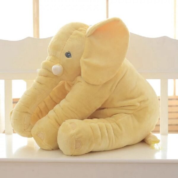 Soft Comfort Elephant Plush Toy  Accompany Sleeping Baby Sleep Child Pillow Leather Shell - Image 3