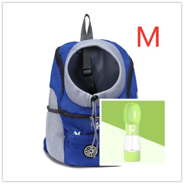Pet Dog Carrier Carrier For Dogs Backpack Out Double Shoulder Portable Travel Outdoor Carrier Bag Mesh - Image 6